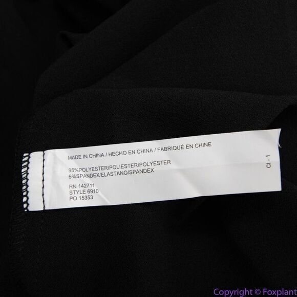 NEW Eloquii Black One Shoulder Dress with Buckle Detail, 18‎ - Picture 13 of 16